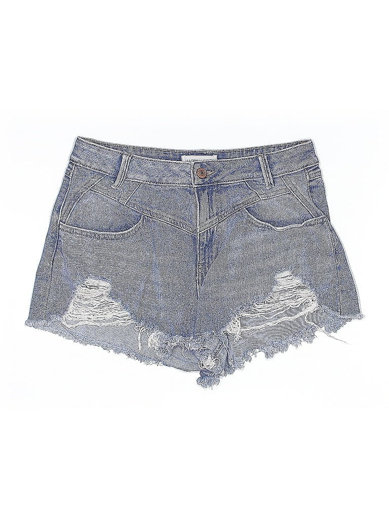 Pre-owned Happily Grey Denim Shorts In Blue