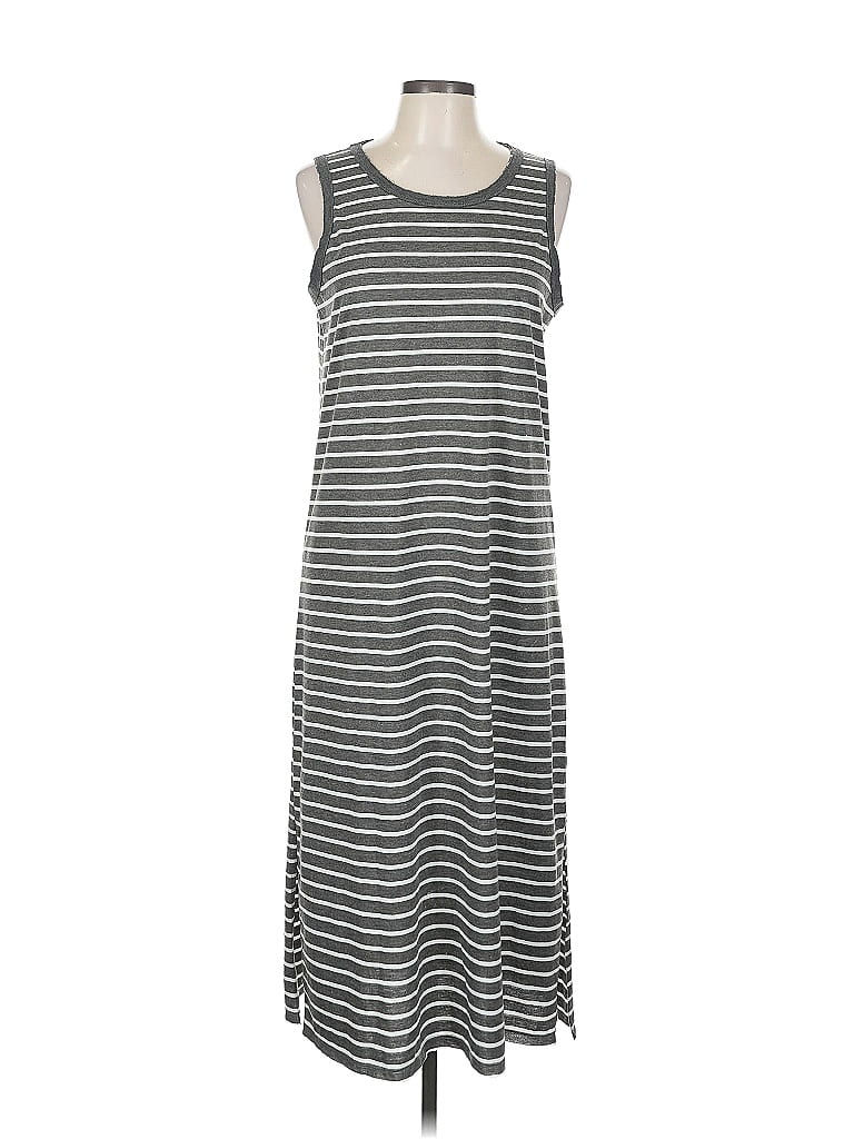 Pre-owned La Miel Casual Dress In Gray