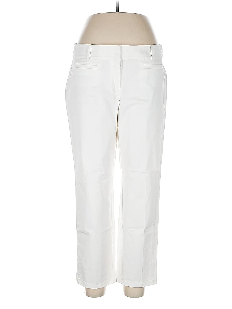 Click to view more detailed imagery on our partner's website Pre-owned Ann Taylor Dress Pants In White