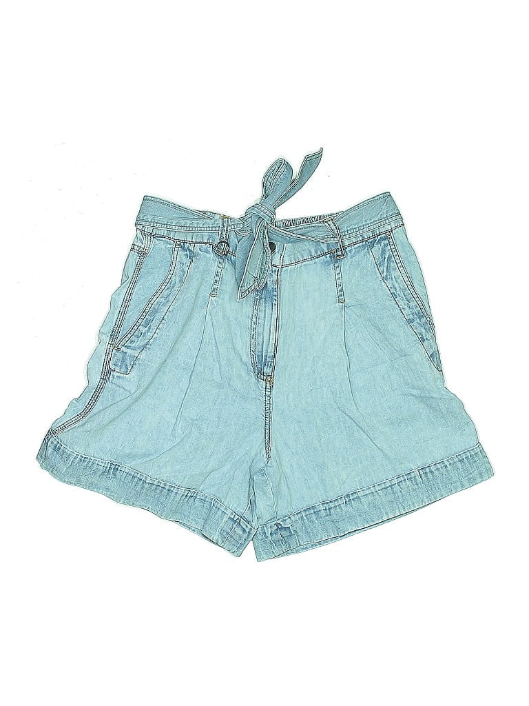 Pre-owned Ann Taylor Loft Denim Shorts In Blue