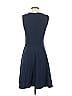 Unbranded Solid Blue Casual Dress Size 4 - photo 2