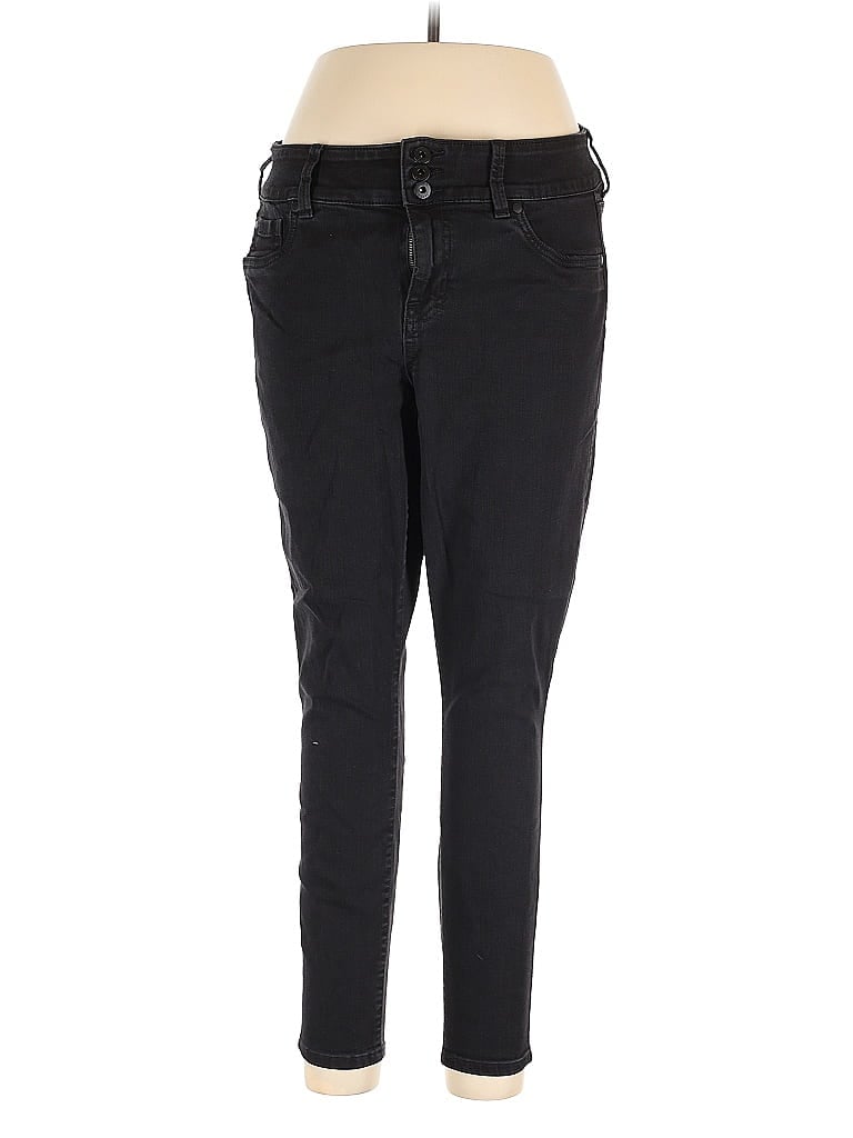 Pre-owned Torrid Casual Pants In Black
