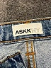 ASKK NY 100% Cotton Blue Jeans Size 26 waist - photo 6