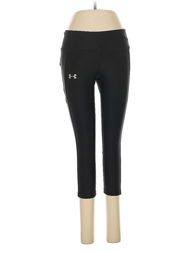 Pre-owned Under Armour Active Pants In Black