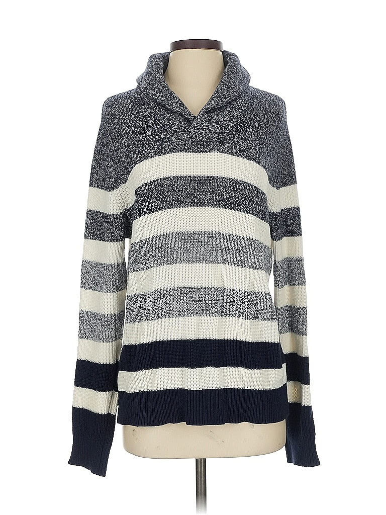 Pre-owned Express Pullover Sweater In Blue