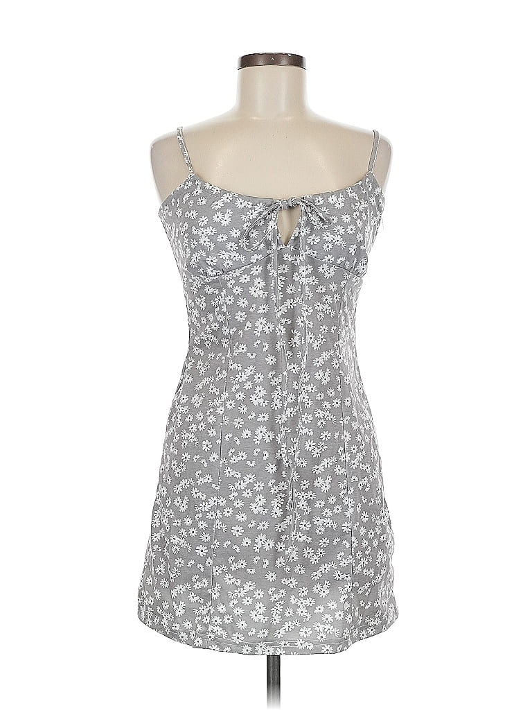Cbr Casual Dress In Gray