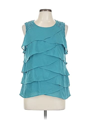 Nicole by Nicole Miller Sleeveless Blouse (view 1)