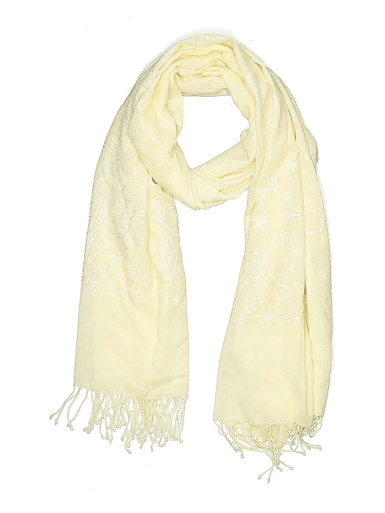 Pre-owned Unbranded Scarf In White