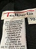 Talbots Solid Black Cocktail Dress Size 10 - photo 7