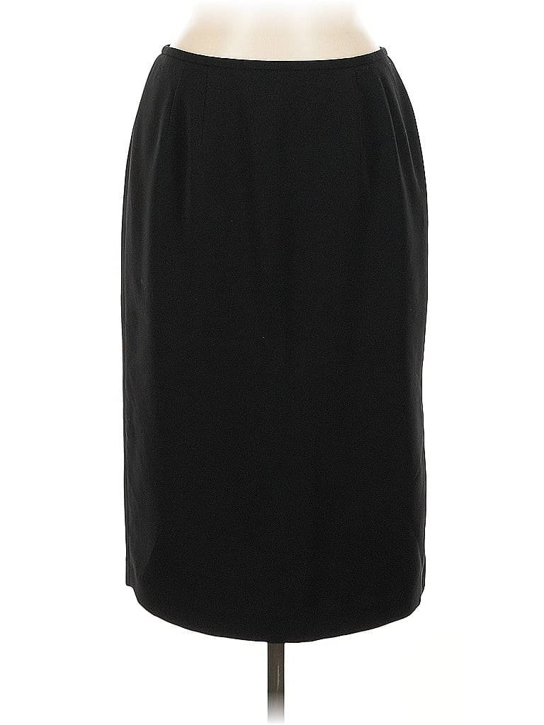 Pre-owned Dressbarn Formal Skirt In Black