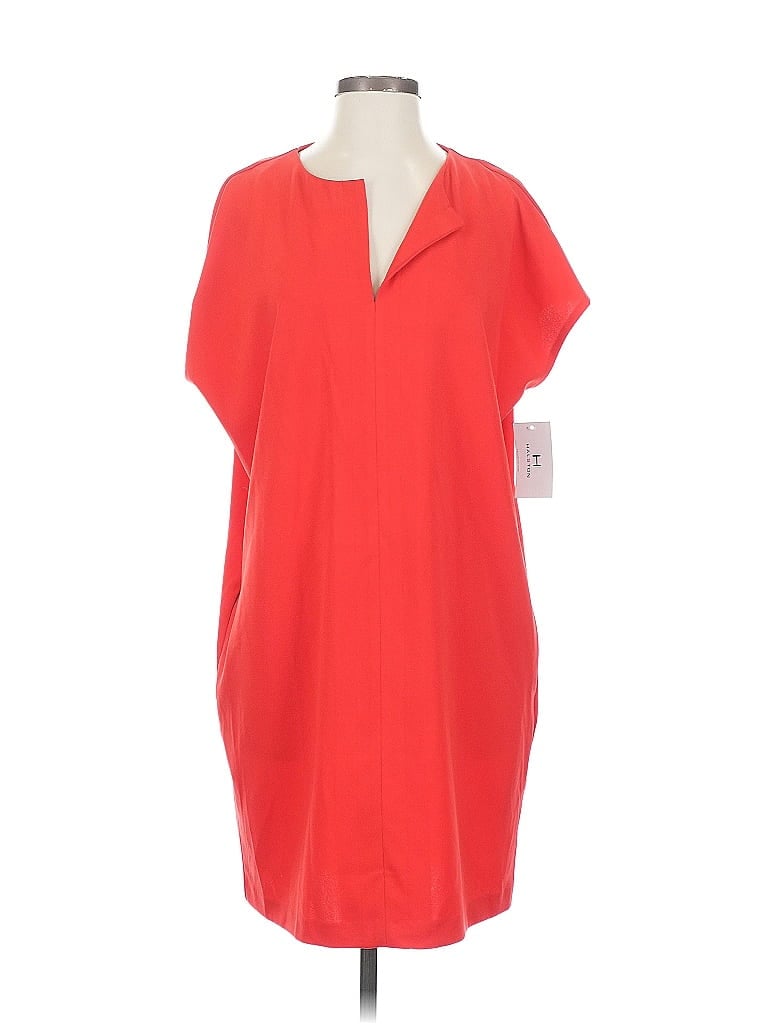 H By Halston Casual Dress In Red