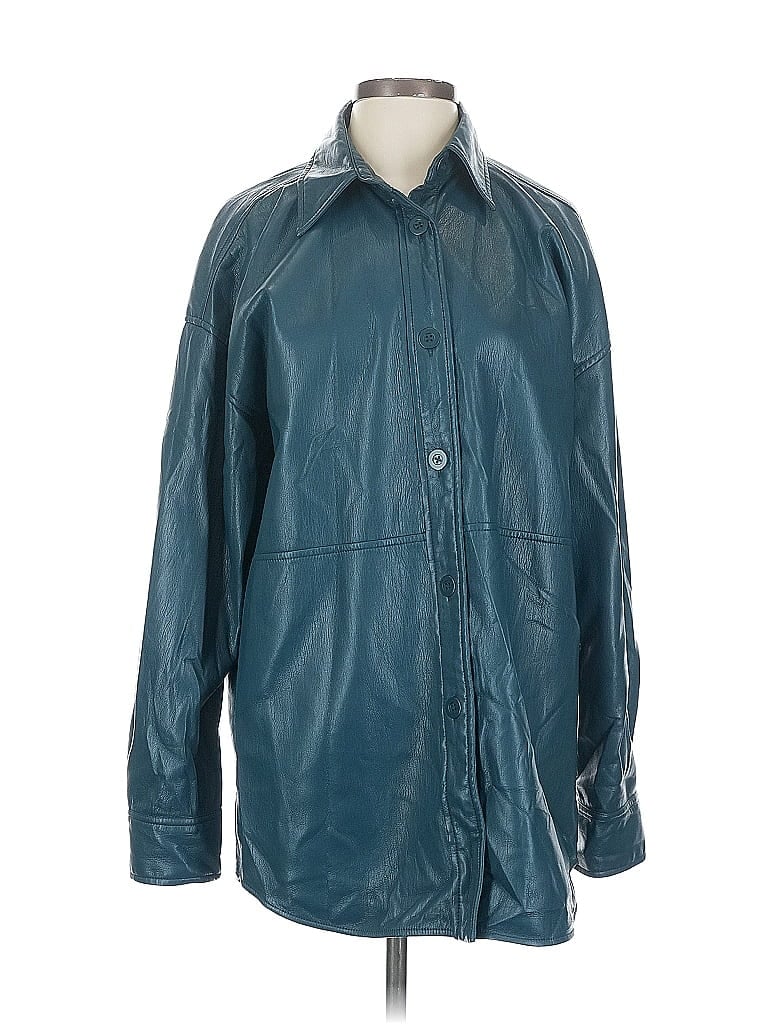 Pre-owned Babaton Jacket In Blue