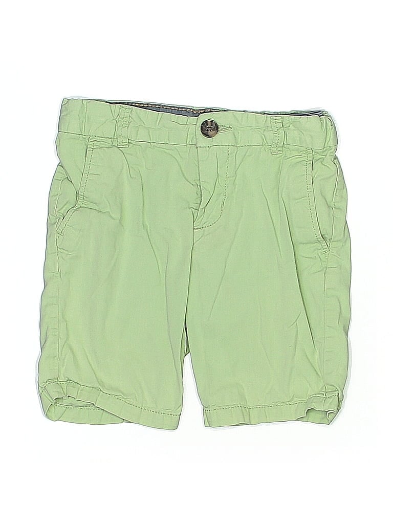 Pre-owned H&m Kids' Khaki Shorts In Green