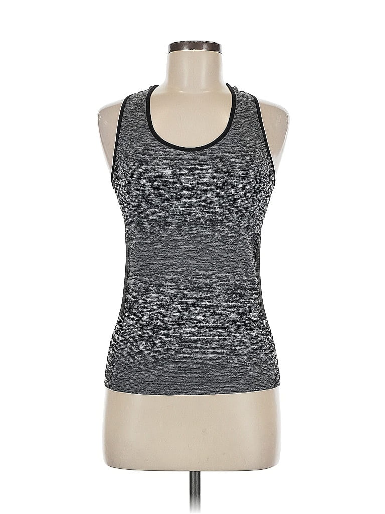 Pre-owned New Mix Usa Active Tank Top In Gray