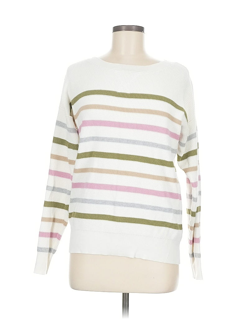 Pre-owned Design History Pullover Sweater In White