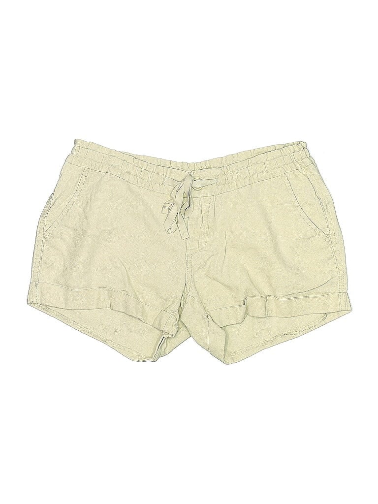 Pre-owned Old Navy Khaki Shorts In Yellow