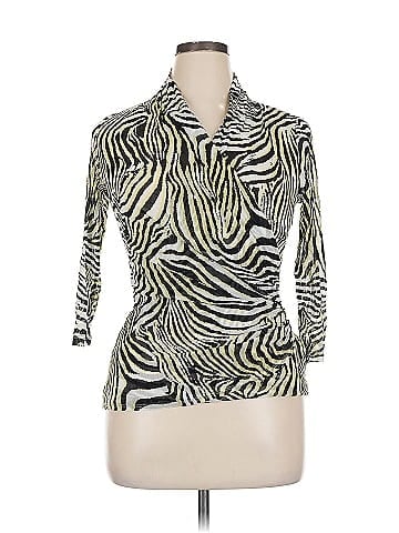 Karen Kane 3/4 Sleeve Blouse (view 1)