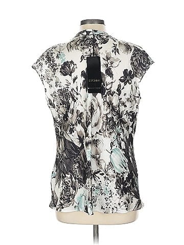 Escada Short Sleeve Silk Top (view 2)