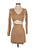 MyOutfitOnline Solid Tan Cocktail Dress Size XS - photo 1