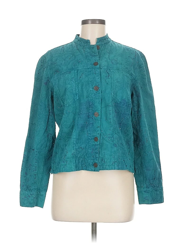 Click to view more detailed imagery on our partner's website Pre-owned Chico's Jacket In Blue