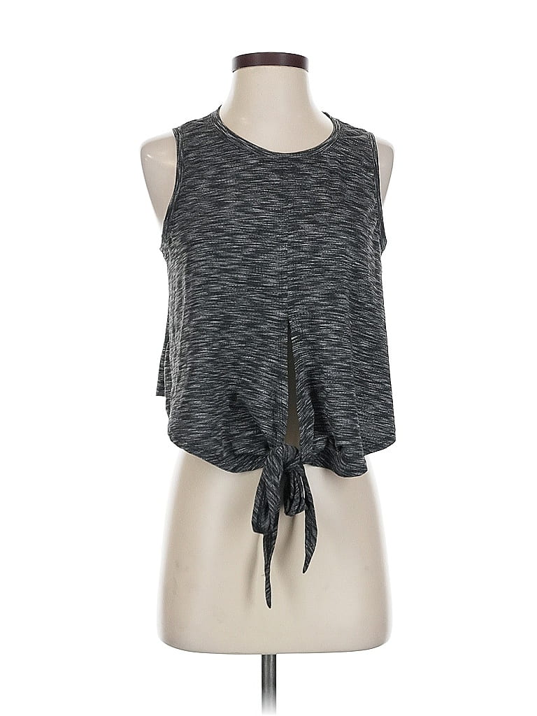 ZYIA ACTIVE Pre-owned Sleeveless T-shirt In Gray