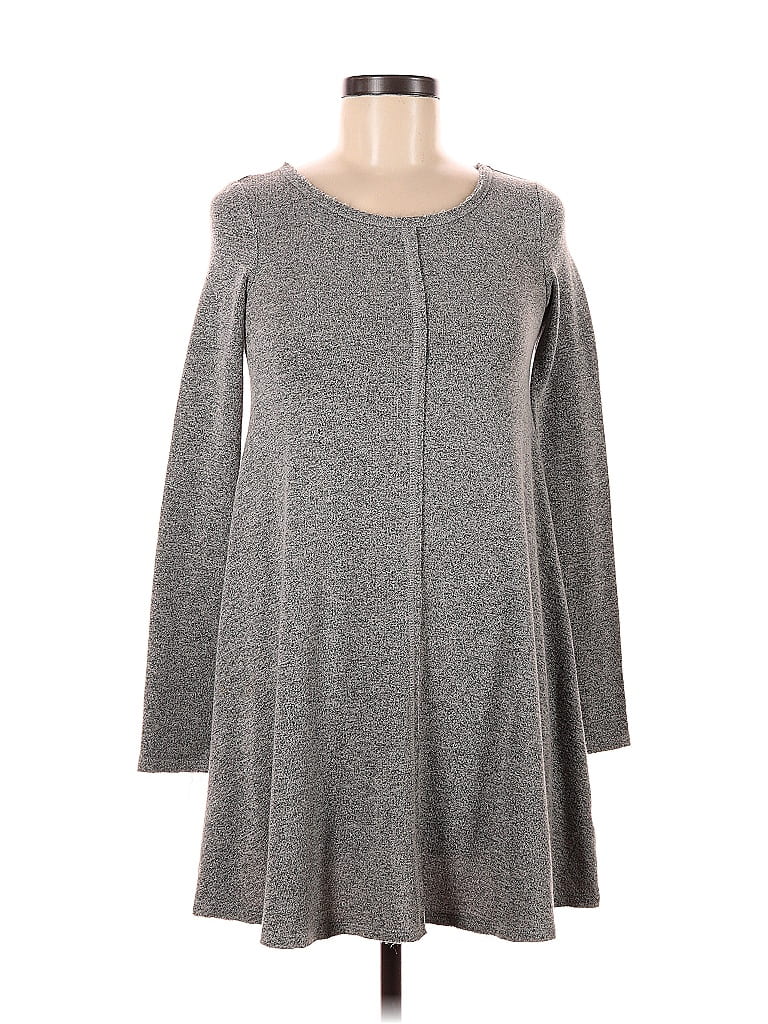 Pre-owned Assorted Brands Casual Dress In Gray
