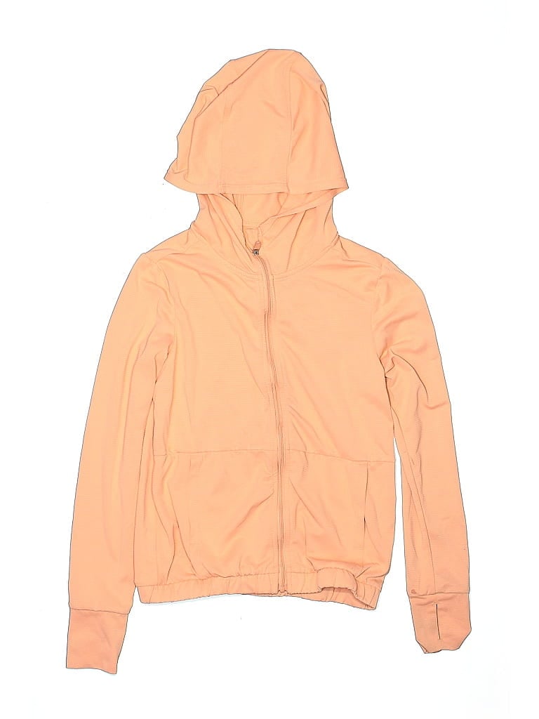 Click to view more detailed imagery on our partner's website Pre-owned 90 Degree By Reflex Kids' Zip Up Hoodie In Orange
