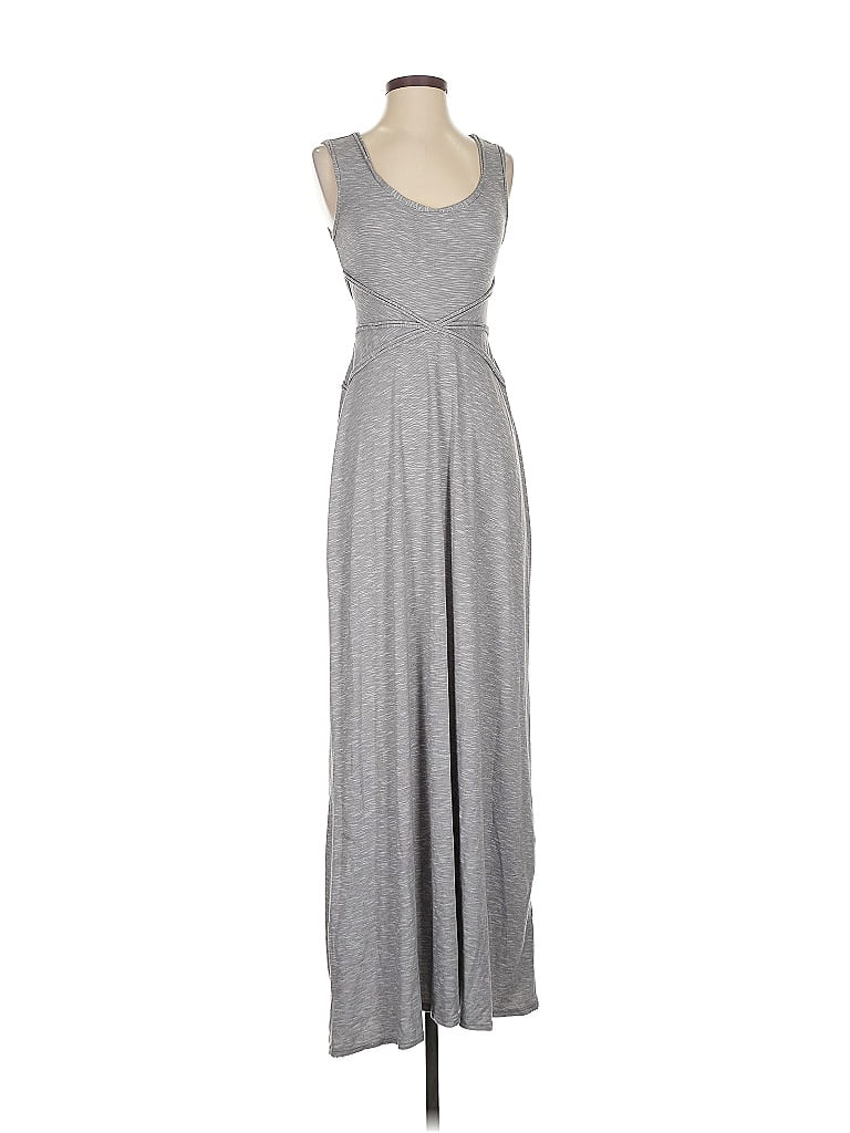 Pre-owned Max Studio Casual Dress In Gray