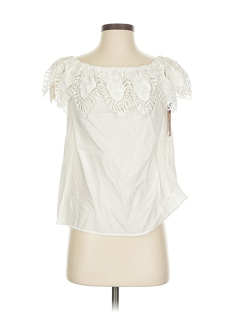 Merona Sleeveless Blouse In White