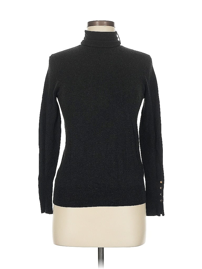 Click to view more detailed imagery on our partner's website Pre-owned Zara Turtleneck Sweater In Black