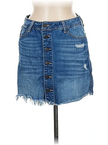 Mudd Denim Skirt (view 1)