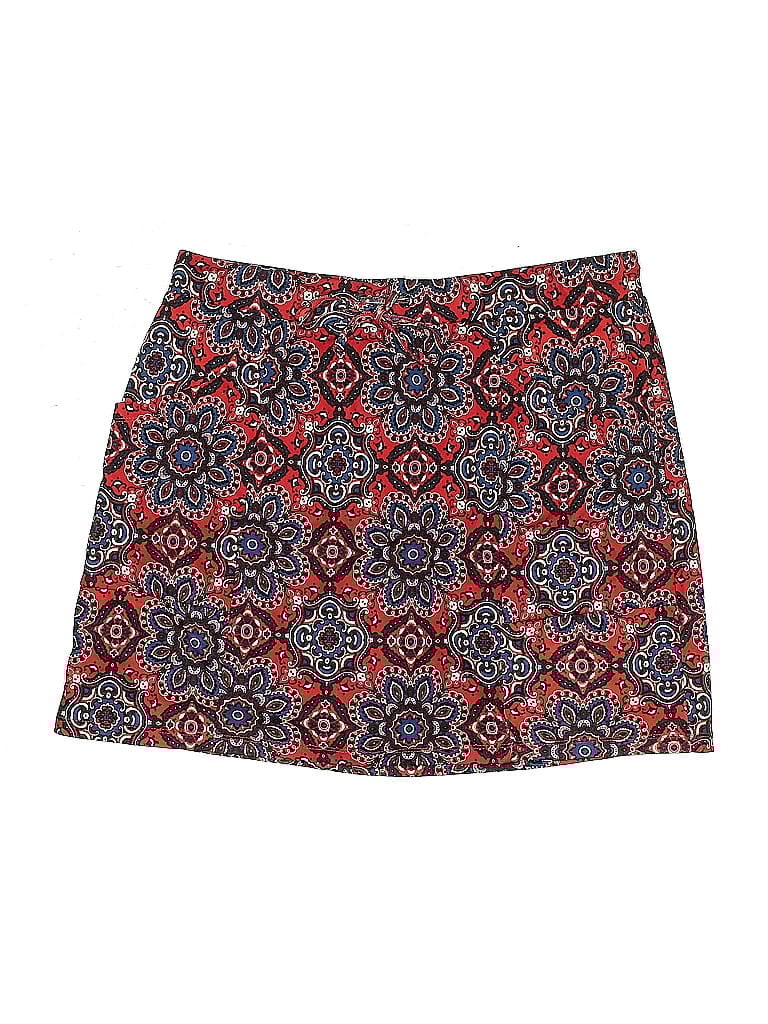 Pre-owned Jones New York Signature Active Skort In Red