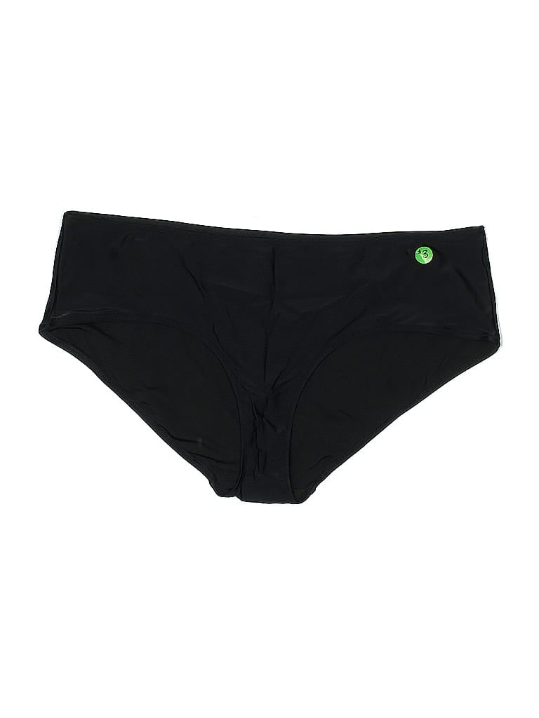 Pre-owned Aerie Swimsuit Bottoms In Black