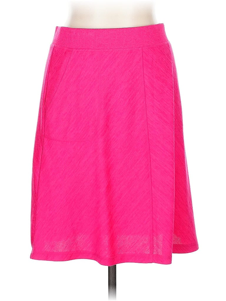 Pre-owned T By Talbots Casual Skirt In Pink