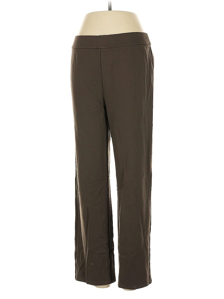 Pre-owned Eileen Fisher Active Pants In Brown