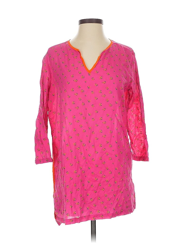 Click to view more detailed imagery on our partner's website Pre-owned Uniqlo 3/4 Sleeve Blouse In Pink