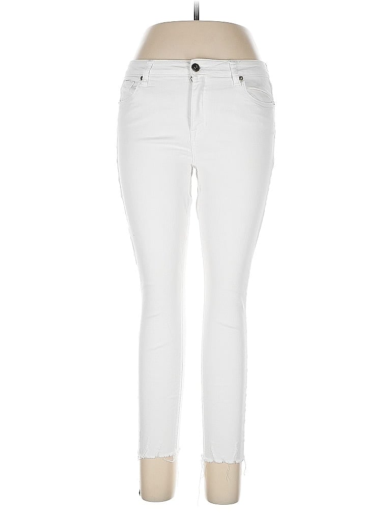 Pre-owned Pistola Jeans In White