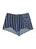 Unbranded Stars Blue Denim Shorts Size XXS (estimated) - photo 1