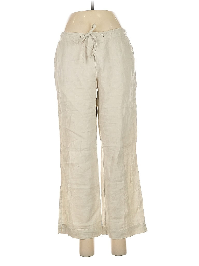 Pre-owned Old Navy Linen Pants In White