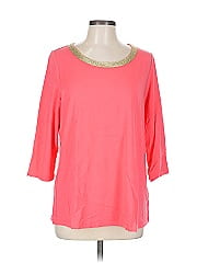 Belle By Kim Gravel 3/4 Sleeve Top