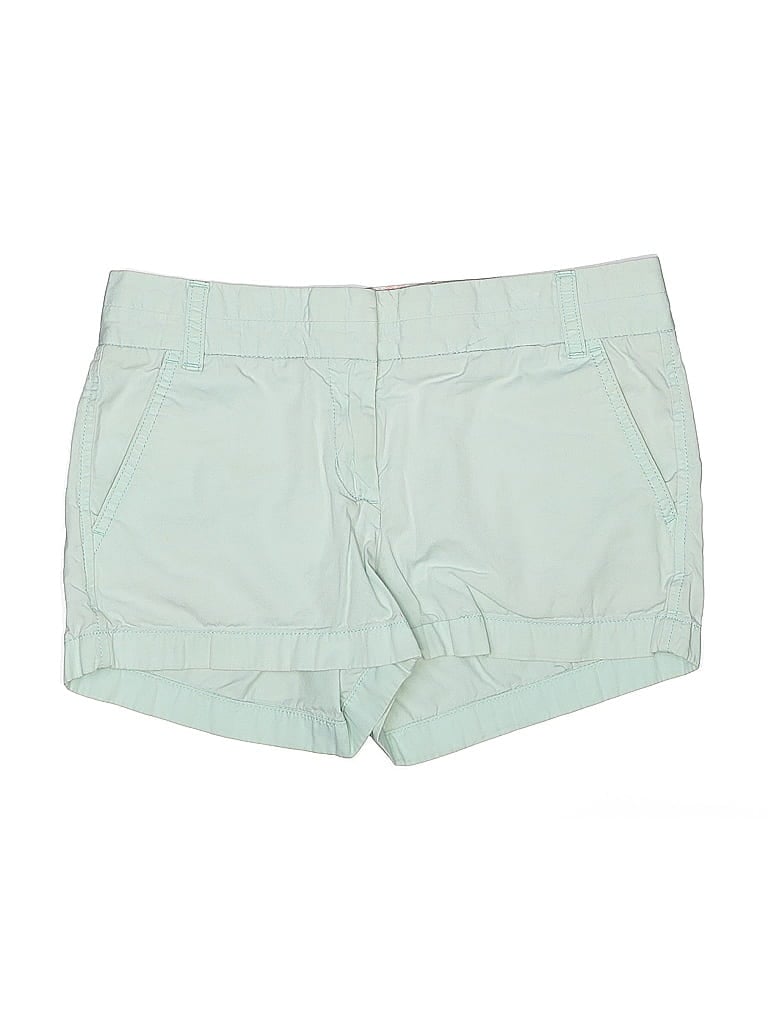 Pre-owned J.crew Factory Store Khaki Shorts In Blue