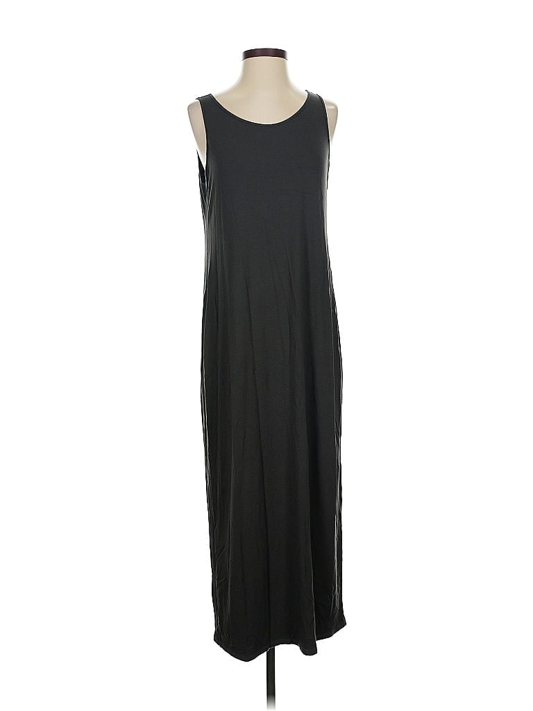 Pre-owned Eileen Fisher Casual Dress In Black