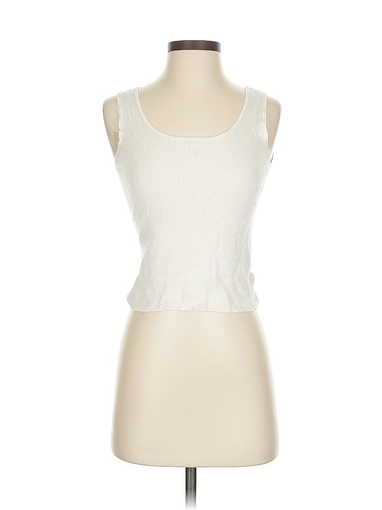 Pre-owned Unbranded Cardigan Sweater In White