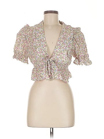 For Love & Lemons Short Sleeve Blouse (view 1)