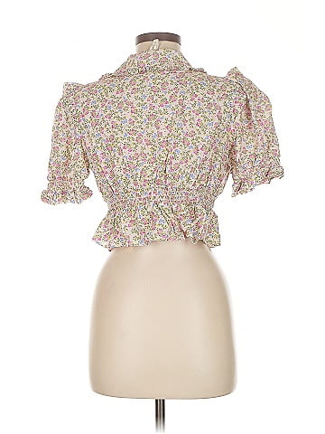 For Love & Lemons Short Sleeve Blouse (view 2)