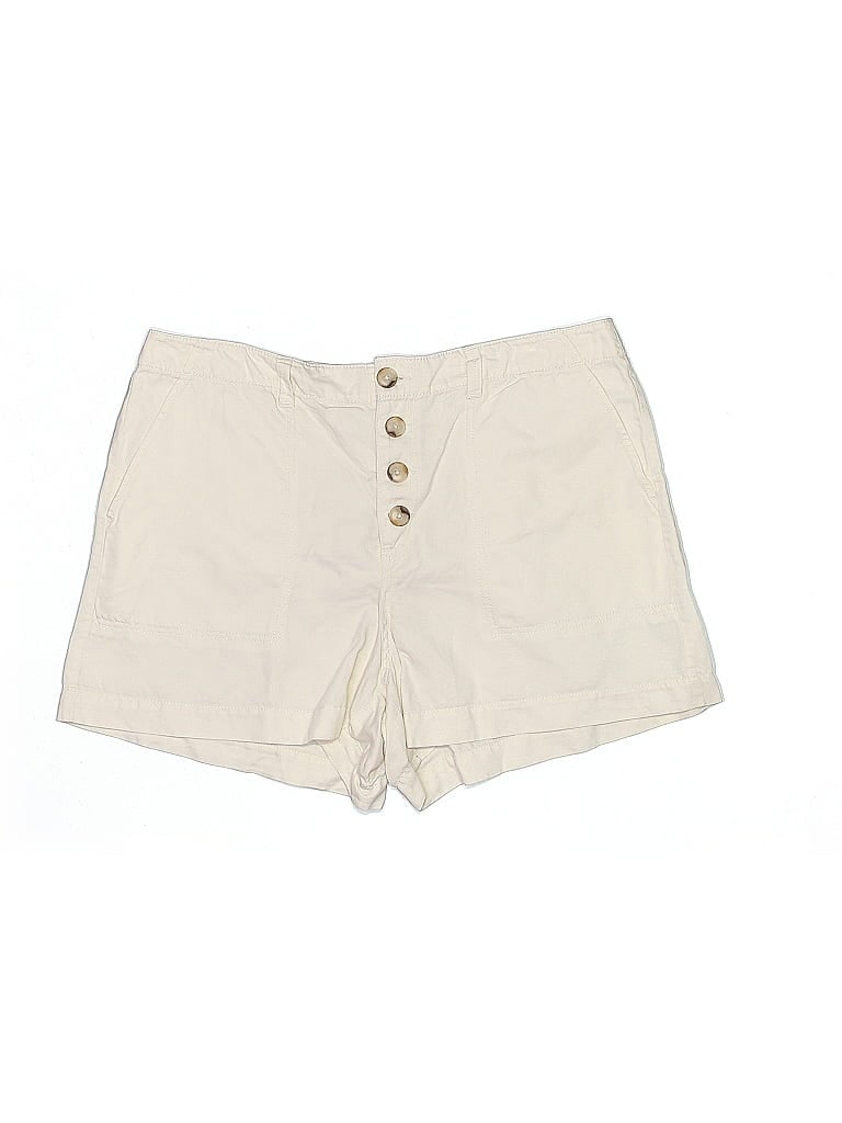 Pre-owned Ann Taylor Loft Shorts In White