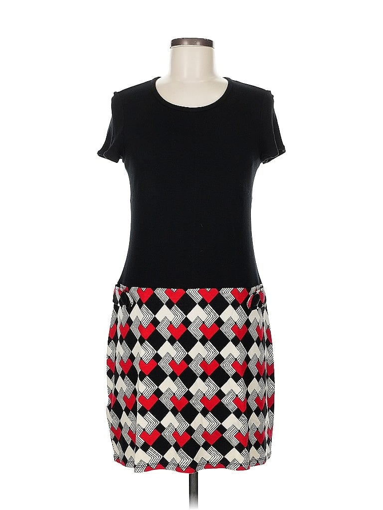 Pre-owned Ann Taylor Loft Casual Dress In Black