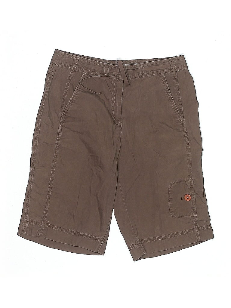 JJILL Pre-owned Cargo Shorts In Brown