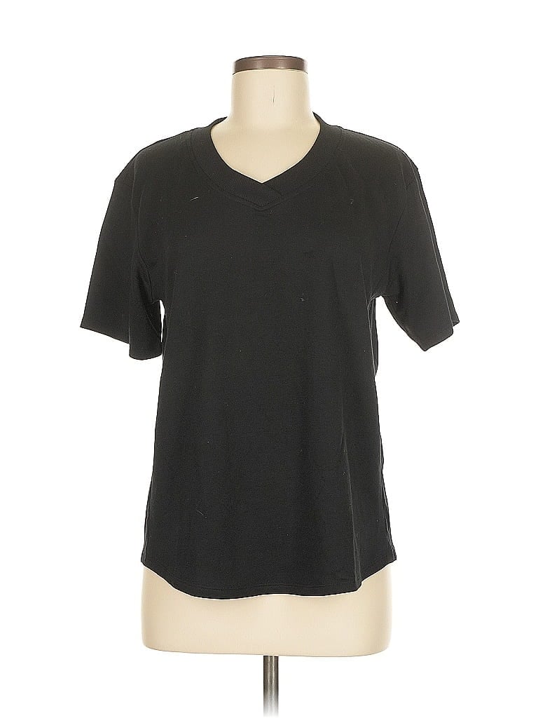 Click to view more detailed imagery on our partner's website Pre-owned Flora Nikrooz Short Sleeve T-shirt In Black
