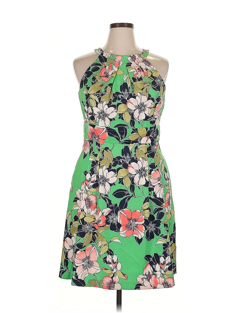 Pre-owned Dressbarn Cocktail Dress In Green